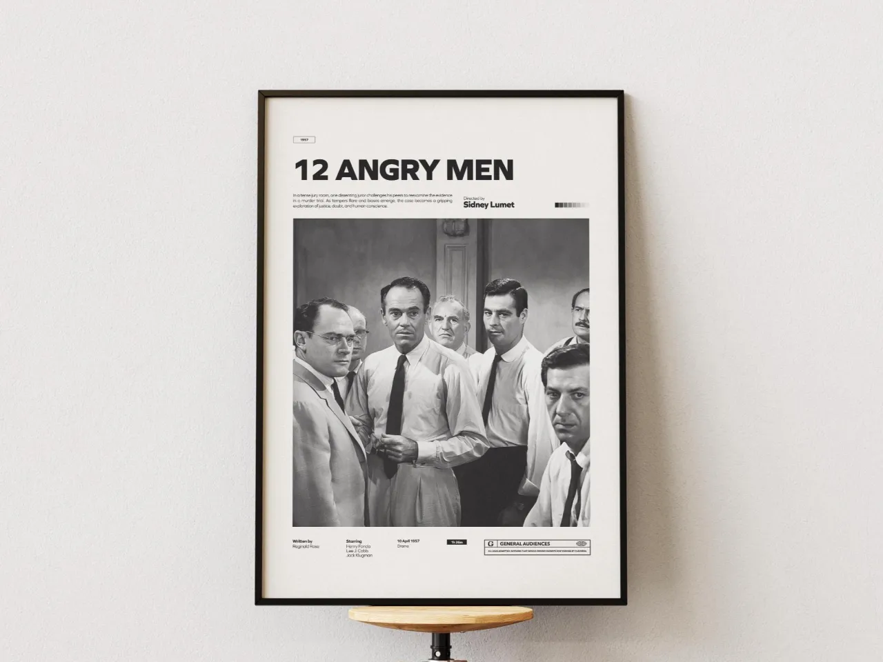 12 gniewnych ludzi 1997 plakat