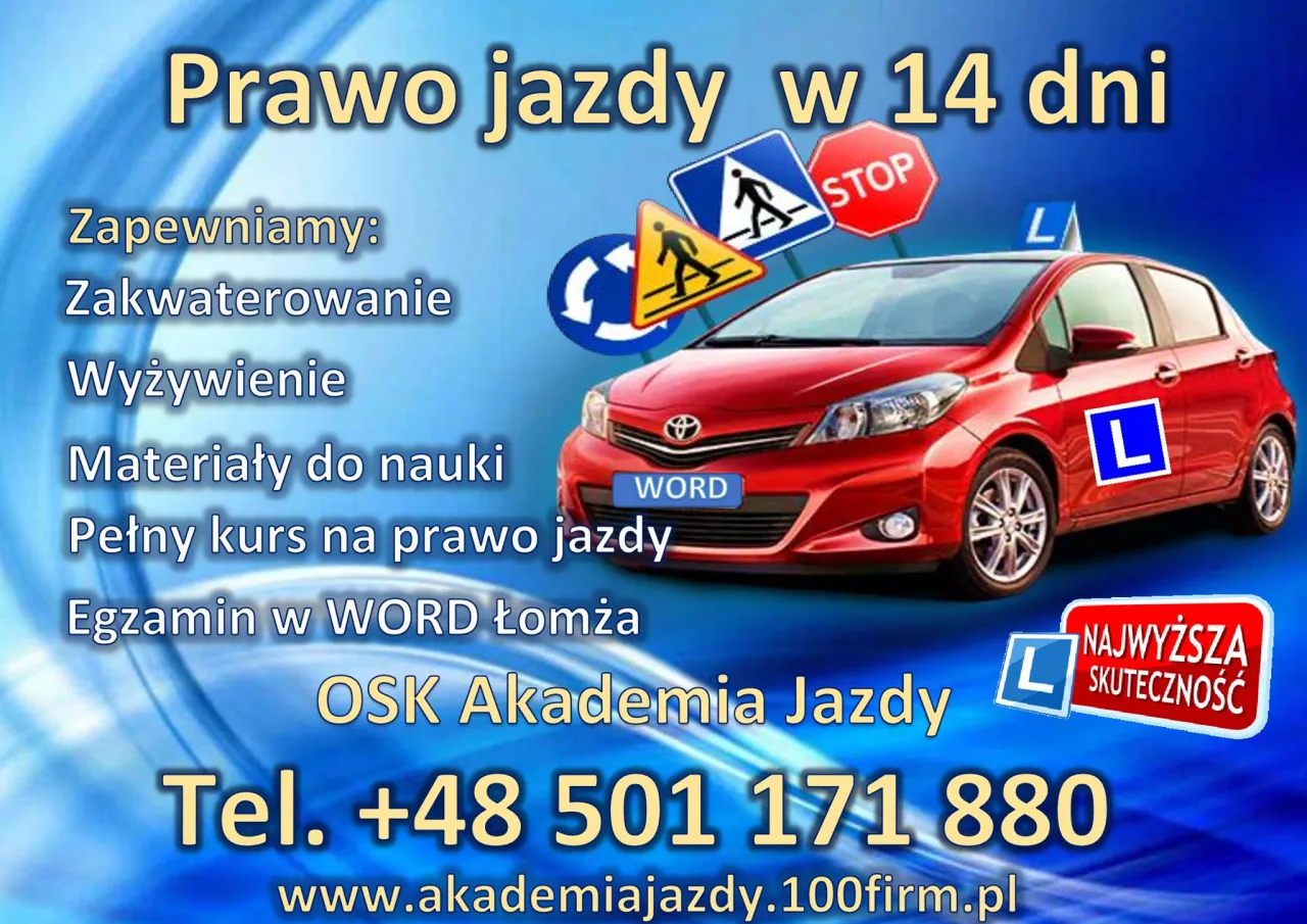 Zdjęcie Najskuteczniejsze jazdy doszkalające w Łomży: kompletny poradnik przed WORD
