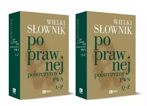 książka Wielki słownik ortograficzny PWN na biurku