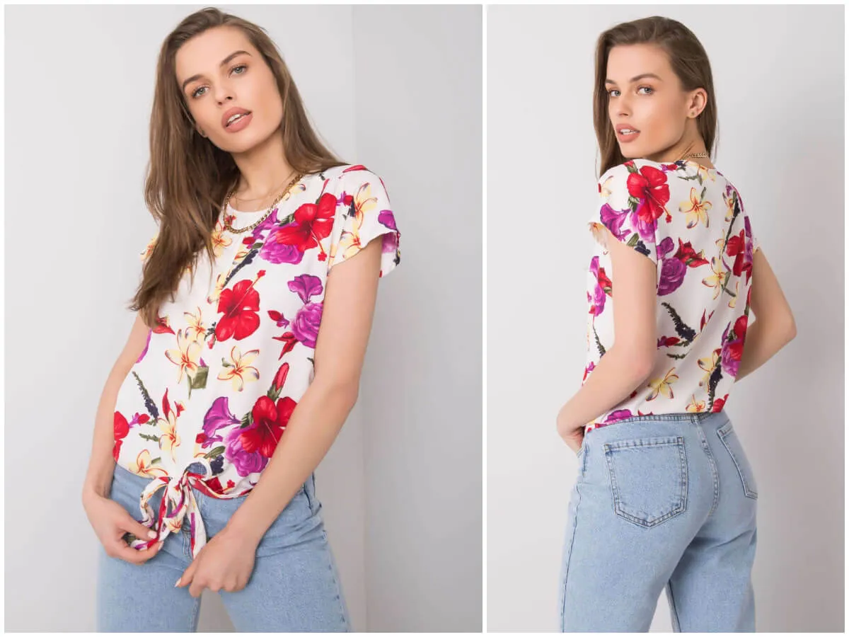 rodzaje wzorów kwiatowych na bluzkach