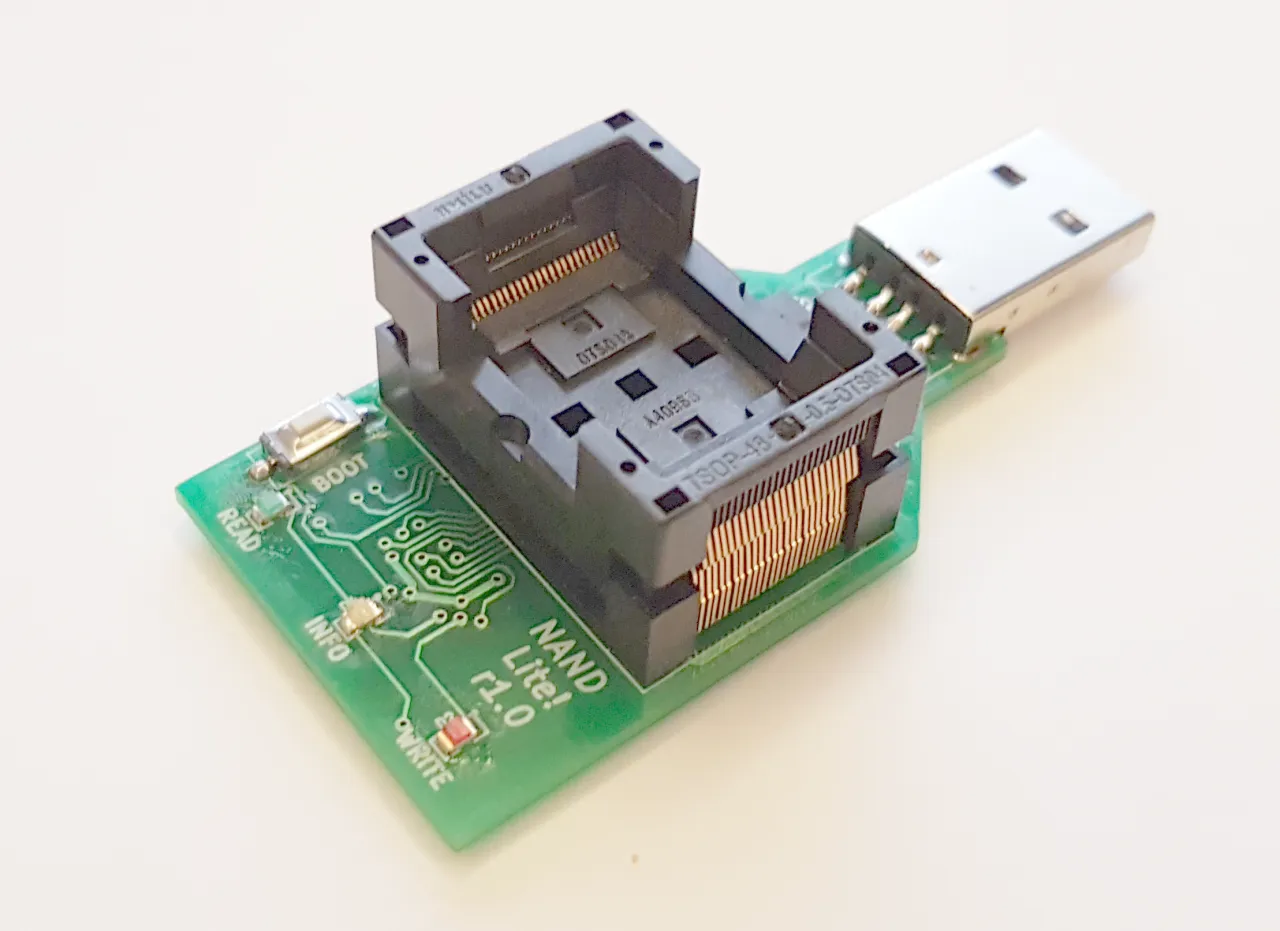 Schemat działania pamięci NAND flash