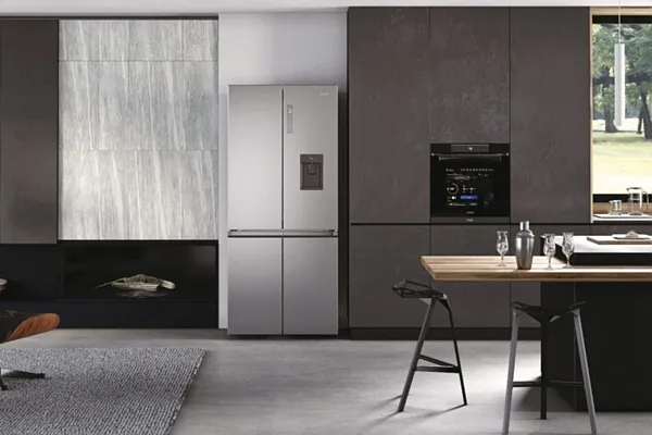 Haier lodówka multidoor wnętrze