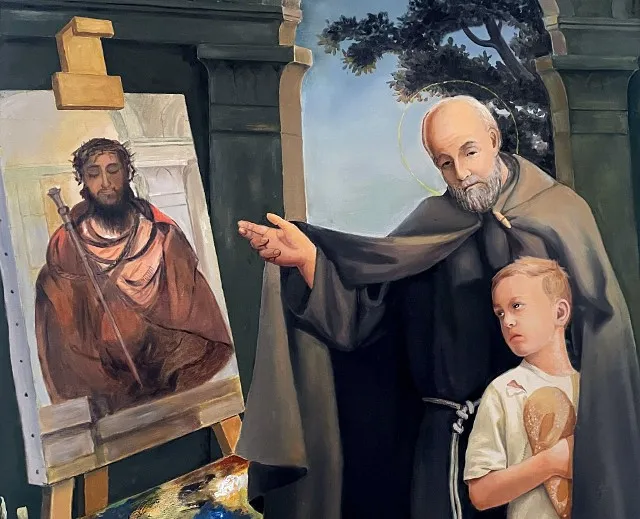 Brat Albert Chmielowski z ubogimi