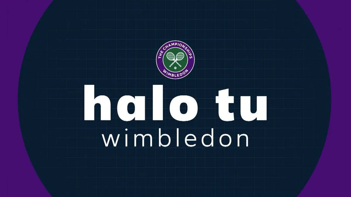 Wimbledon logo Polsat Sport