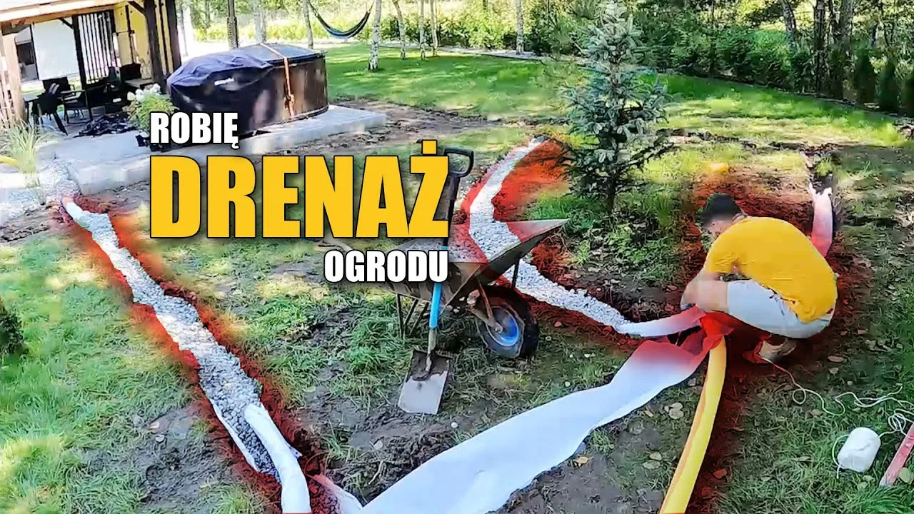 Zdjęcie Jak zrobić drenaz w ogrodzie, aby uniknąć problemów z wodą