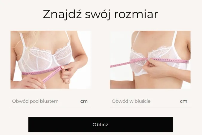 Zdjęcie Jak sprawdzić jaki ma się rozmiar biustu, aby uniknąć niewłaściwego dopasowania