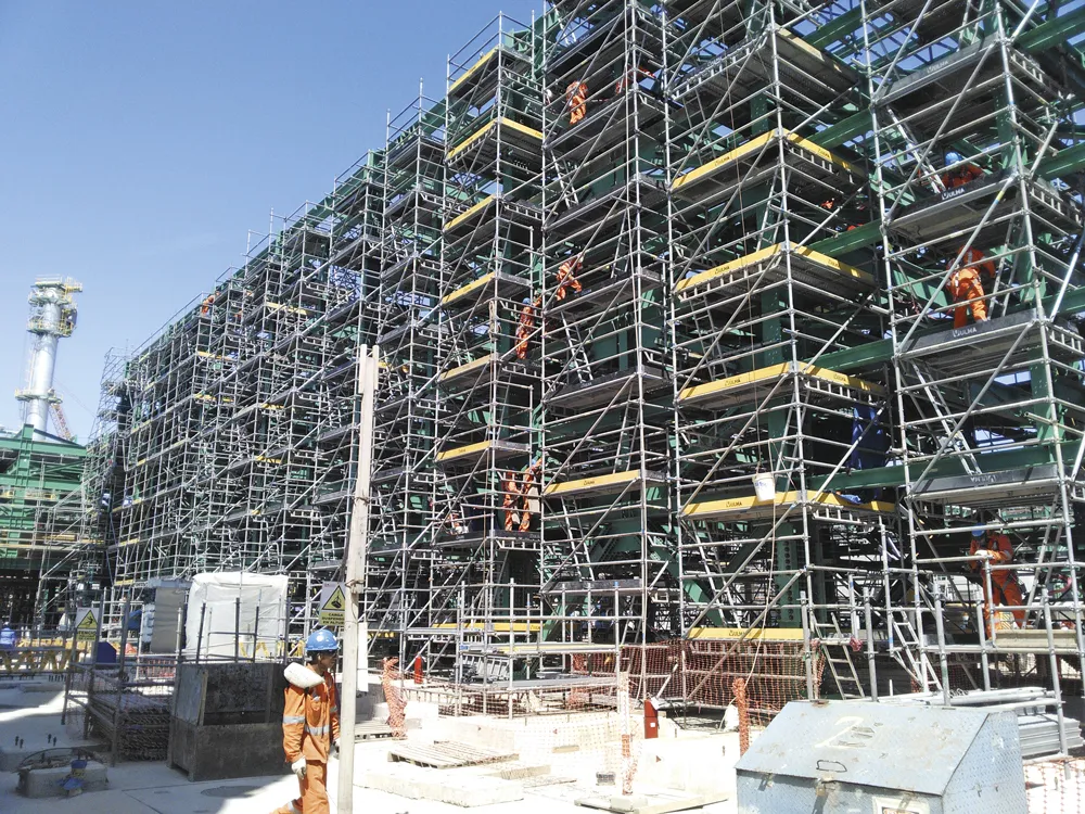 Zdjęcie ULMA rusztowania: niezawodne systemy DORPA i BRIO dla każdego projektu