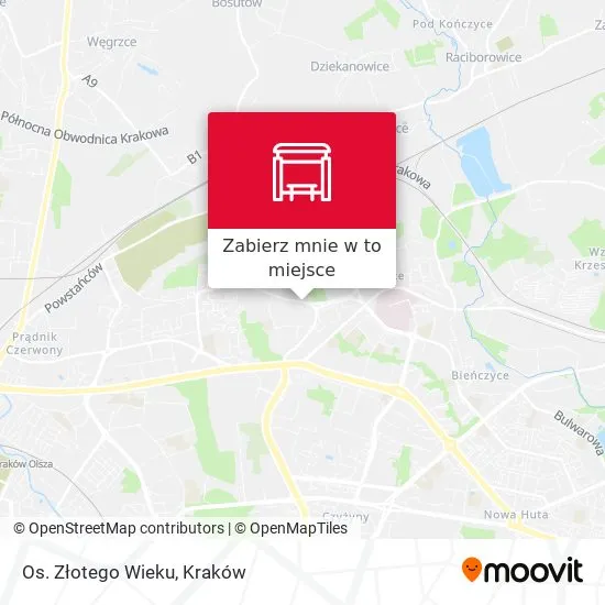 Zdjęcie Jak dojechać do osiedla Złotego Wieku w Krakowie - najłatwiejsze trasy