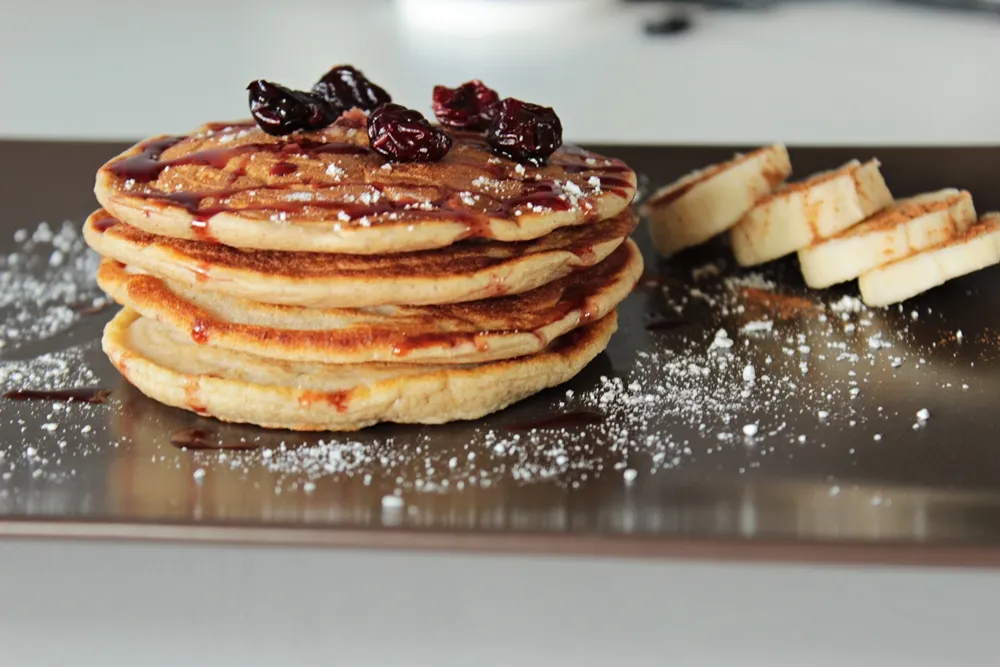 Zdjęcie Przepis na zdrowe pancakes, które zaspokoją Twoje pragnienia na słodko