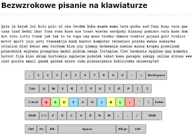 Zdjęcie Najlepszy test pisania bezwzrokowego: Sprawdź swoje umiejętności