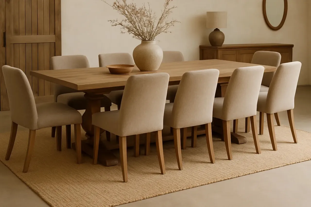 Zdjęcie ¿Cómo elegir mesas y sillas de salón? Guía experta 2026