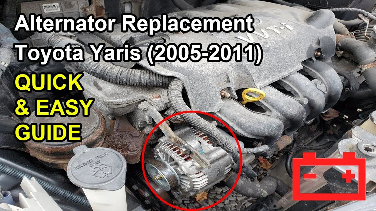 Zdjęcie Jak wymontować alternator Toyota Yaris - uniknij kosztownych błędów