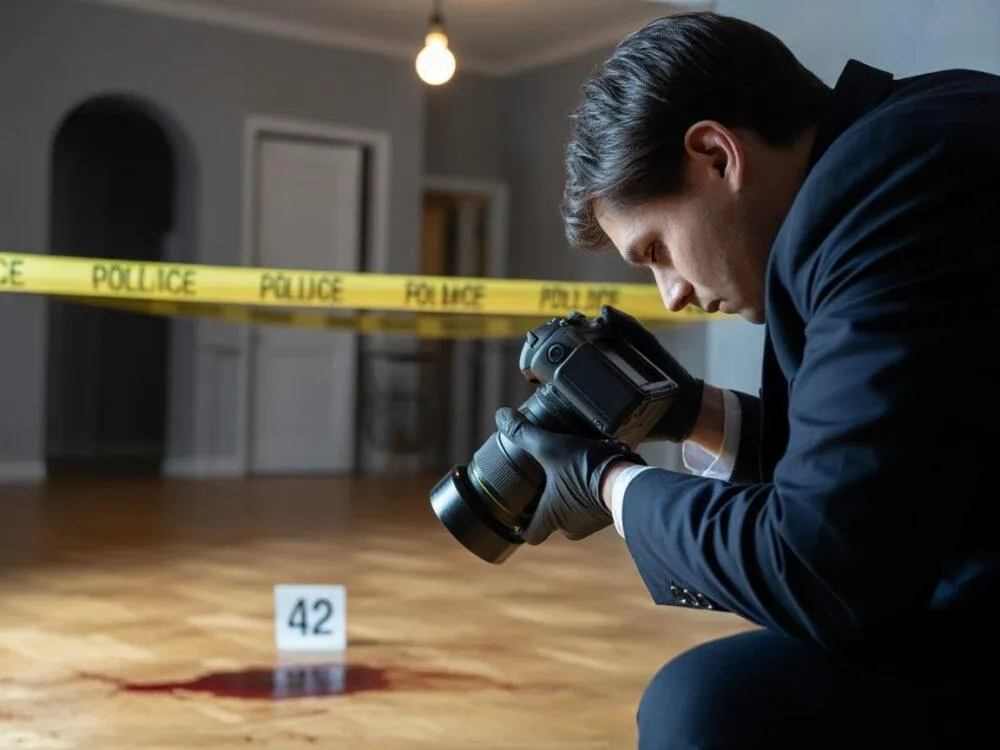 Zdjęcie Ile zarabia fotograf kryminalistyczny? Fakty, które zaskoczą Cię