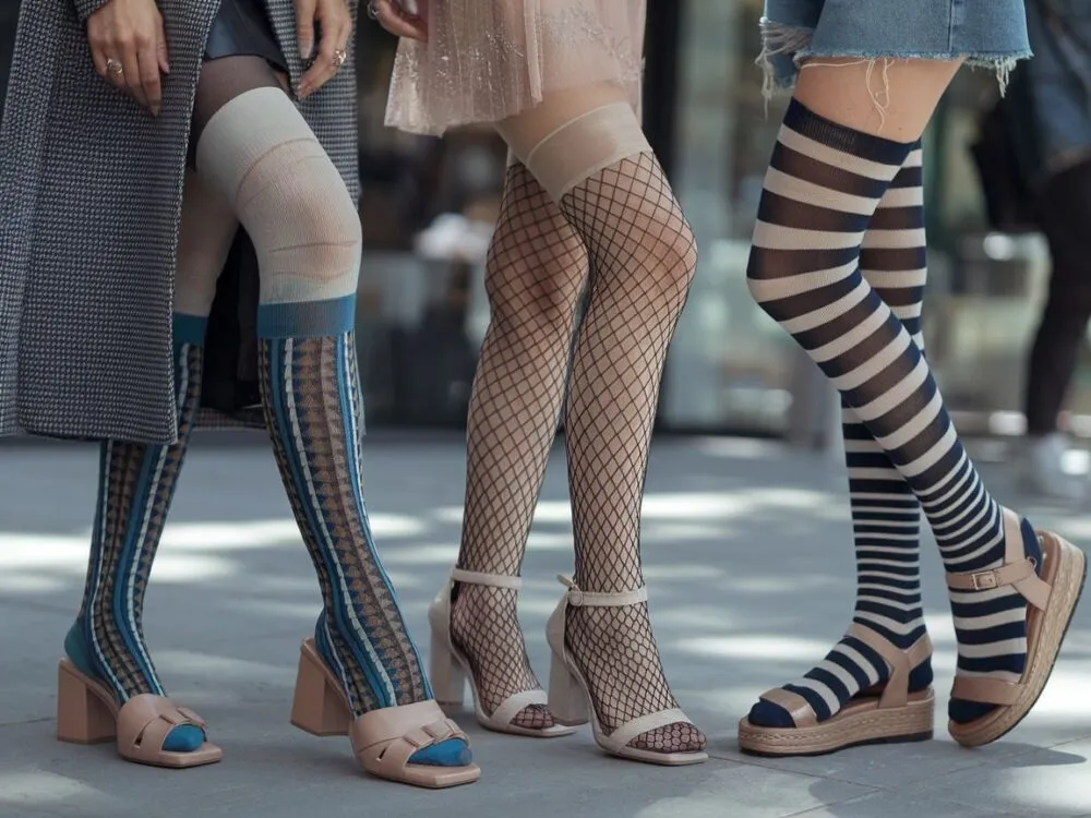 Zdjęcie Rajstopy i buty: kiedy to faux pas? Poznaj zasady i trendy