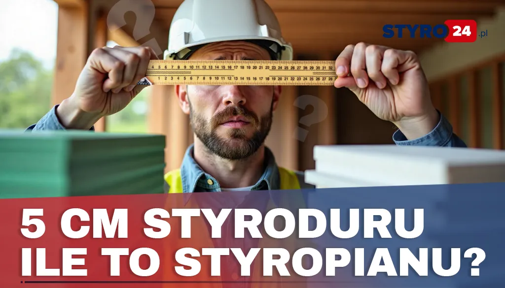 Zdjęcie 5 cm styroduru ile to styropianu - jak nie przepłacić za izolację?