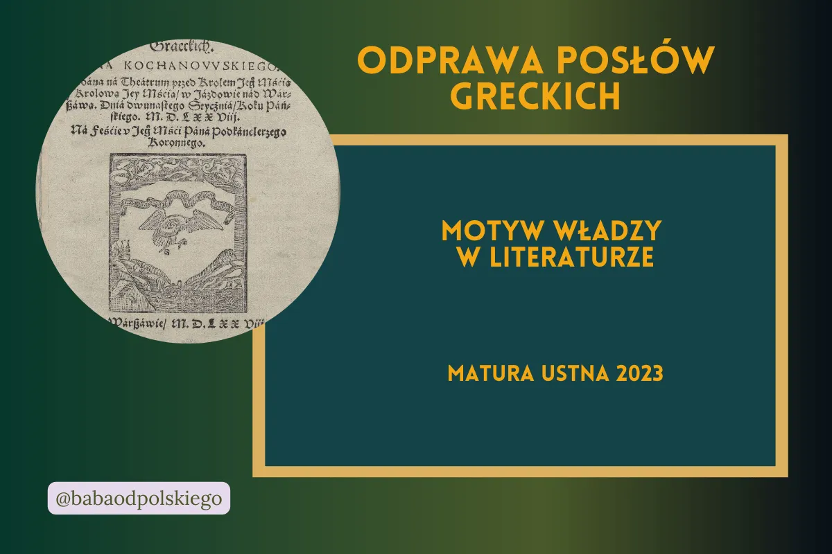 Zdjęcie Motyw władzy w literaturze matura - kluczowe przykłady i analizy
