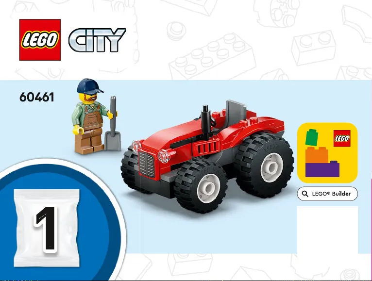 Zdjęcie Jak zbudować traktor z LEGO - prosta instrukcja krok po kroku