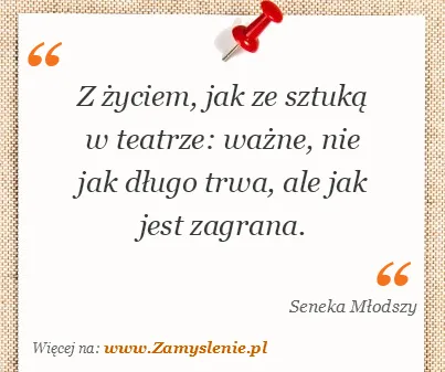 Zdjęcie Życie to teatr cytaty: odkryj mądre myśli o roli w życiu