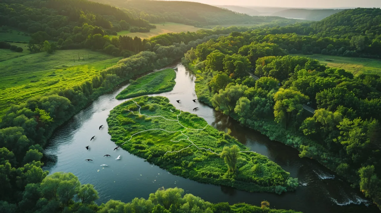 Zdjęcie Rzeka Barycz: charakterystyka, flora i fauna - co warto wiedzieć?