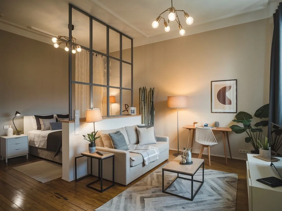 Zdjęcie Jak wydzielić sypialnię w salonie - praktyczne metody i porady