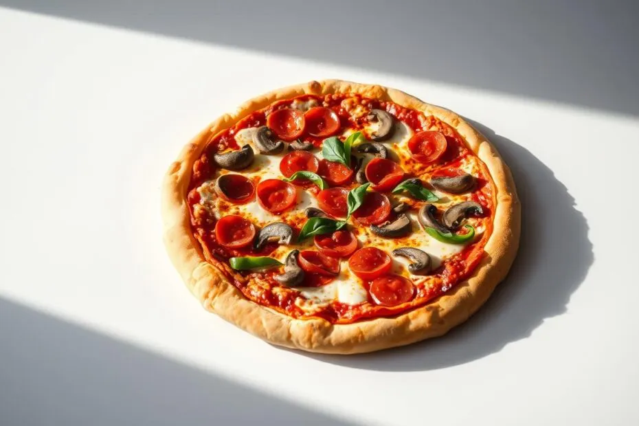 pizza 32 cm przekr&oacute;j składniki