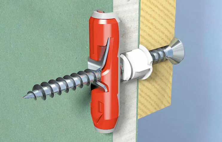 rodzaje kołków do płyt gipsowo-kartonowych