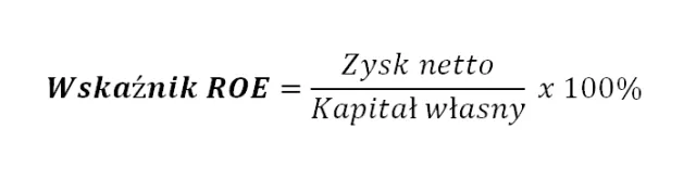 Wzór na wskaźnik ROE