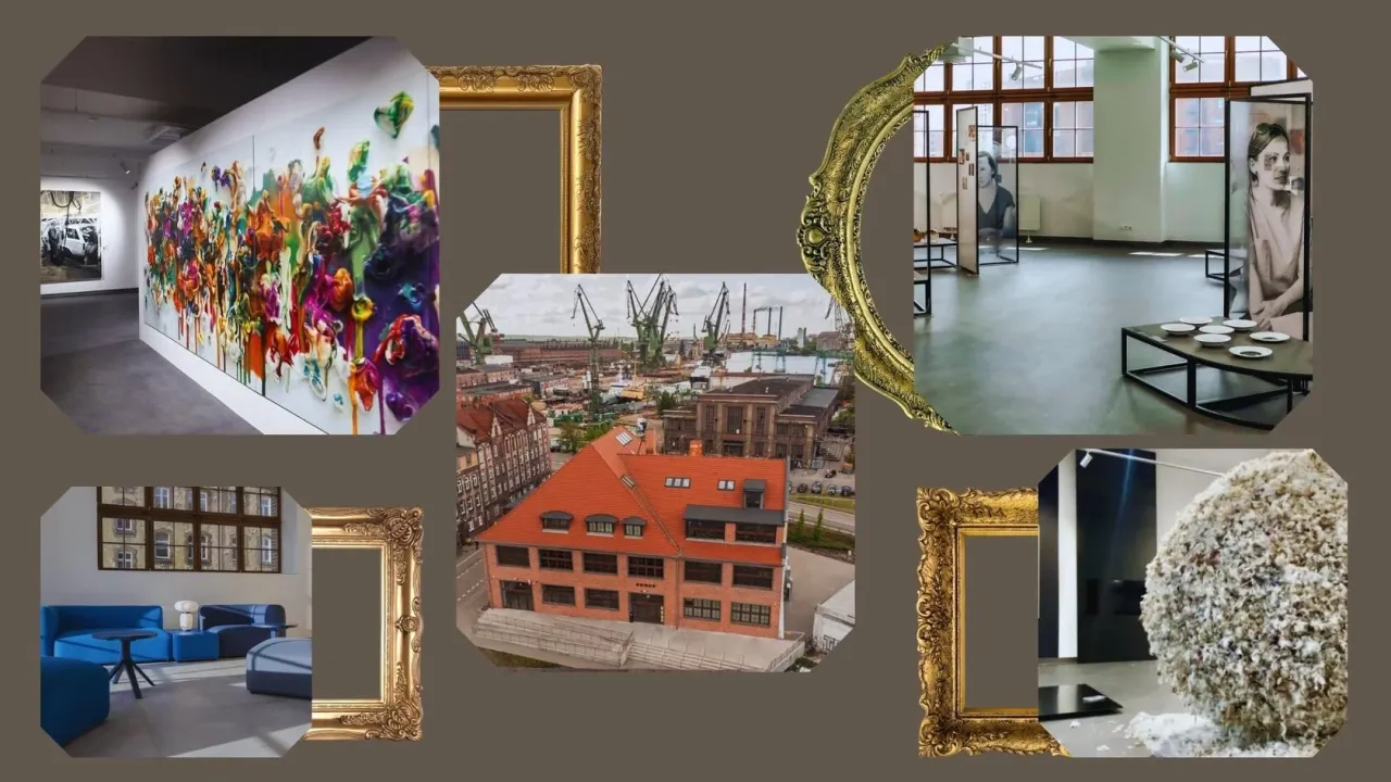 Nowoczesne galerie sztuki Gdańsk wnętrza