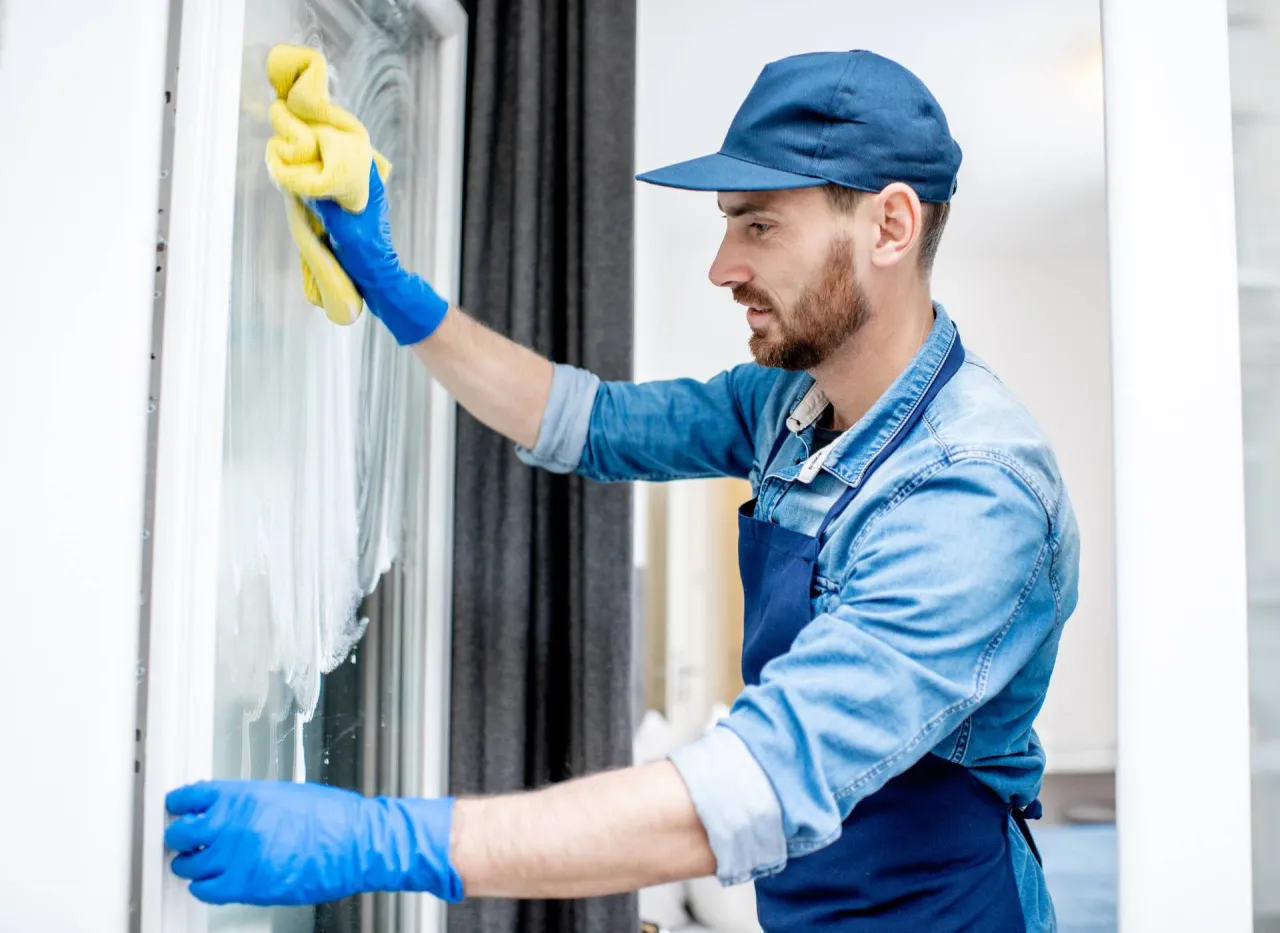 narzędzia do czyszczenia ram okiennych