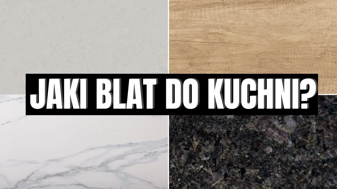 por&oacute;wnanie blat konglomerat drewno laminat