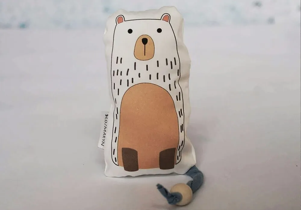 różne materiały do szycia pluszaków