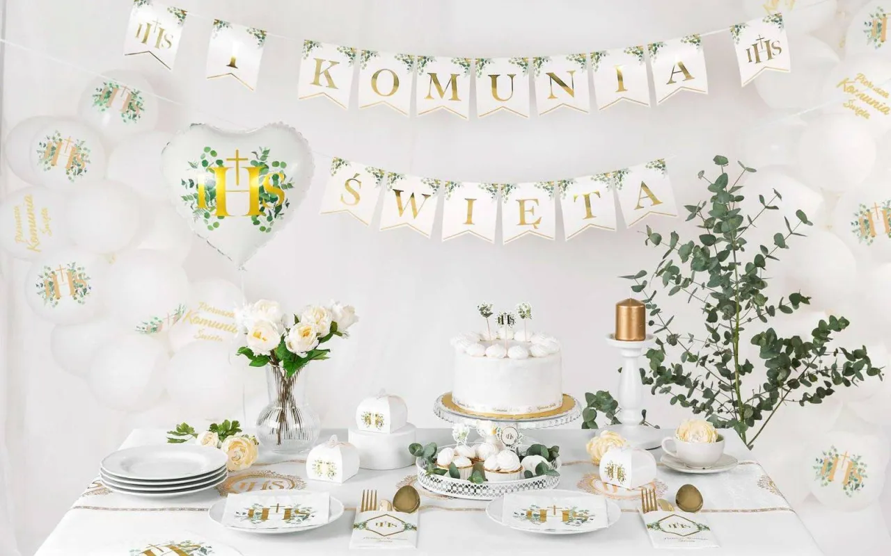 planowanie dekoracji komunijnych krok po kroku