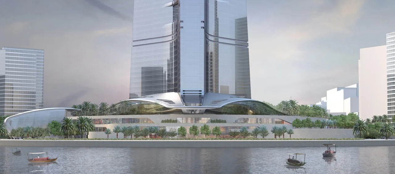 Jeddah Tower wizualizacja