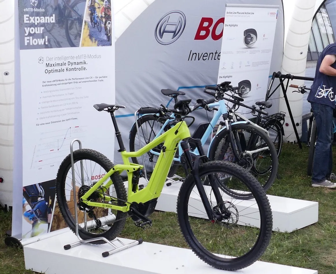 E-MTB im Trail eMTB Modus