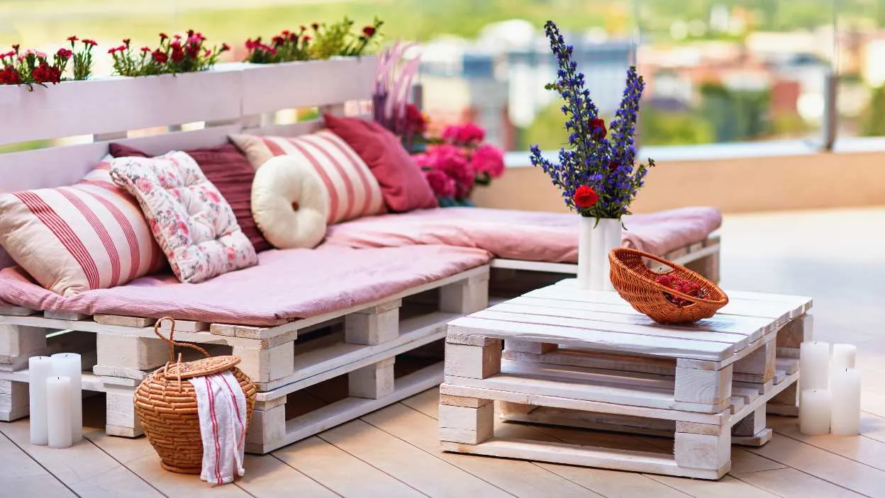 Inspiracje dodatkami do mebli z palet