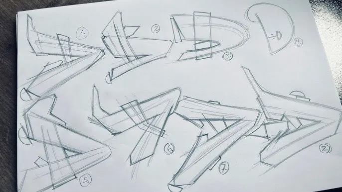 Graffiti D Wildstyle Bubble Style