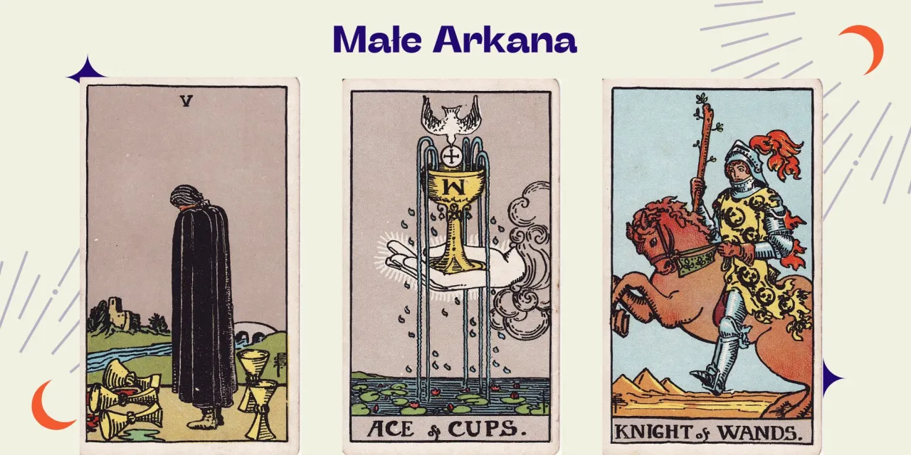 Struktura talii tarota Wielkie Arkana Małe Arkana