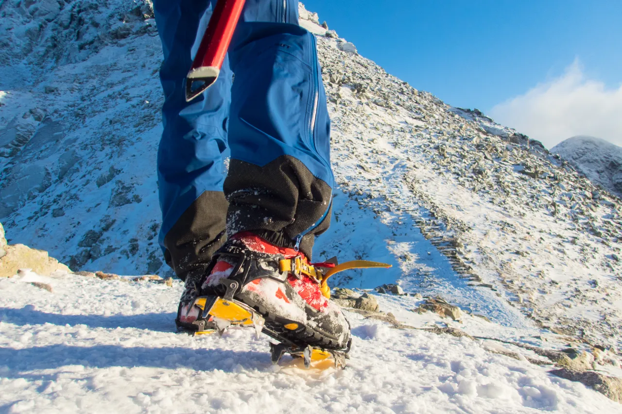 Zimowy sprzęt turystyczny w Tatrach: raki, czekan, czołówka, kask