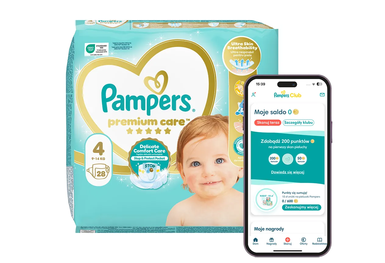 Pampers Premium Care cechy