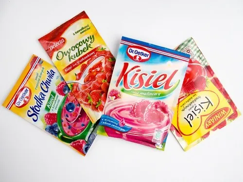 składniki kisielu z torebki