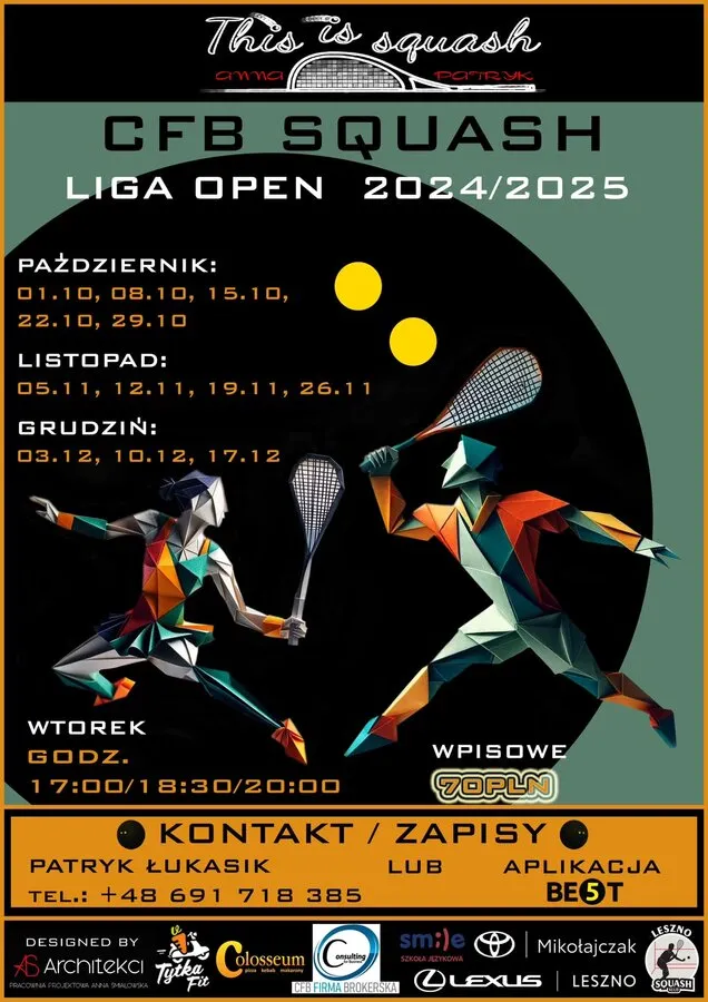 Zdjęcie Squash Leszno - najlepsze kluby i treningi dla każdego poziomu