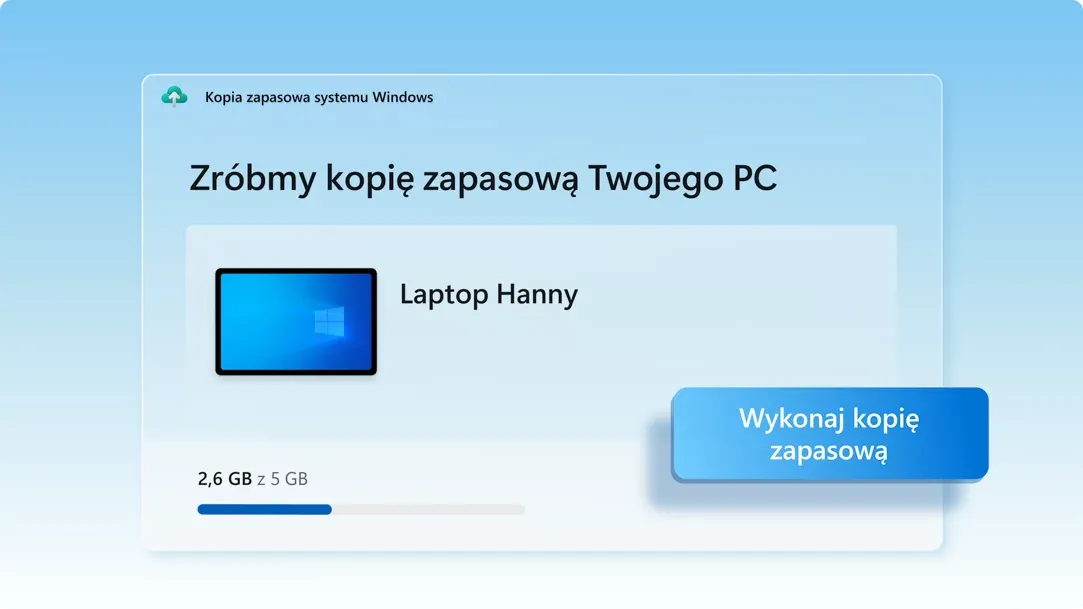 kopia zapasowa danych laptop