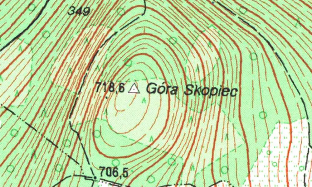 g&oacute;ry widok wysokość nad poziomem morza