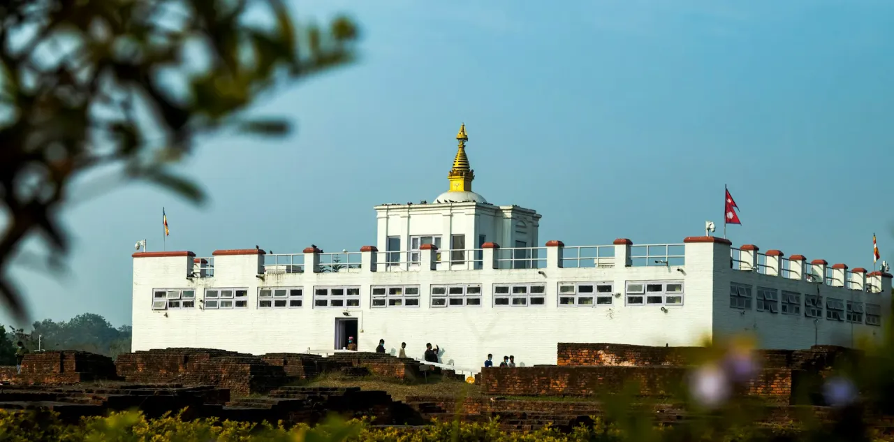 Buddyjskie miejsca pielgrzymkowe mapa