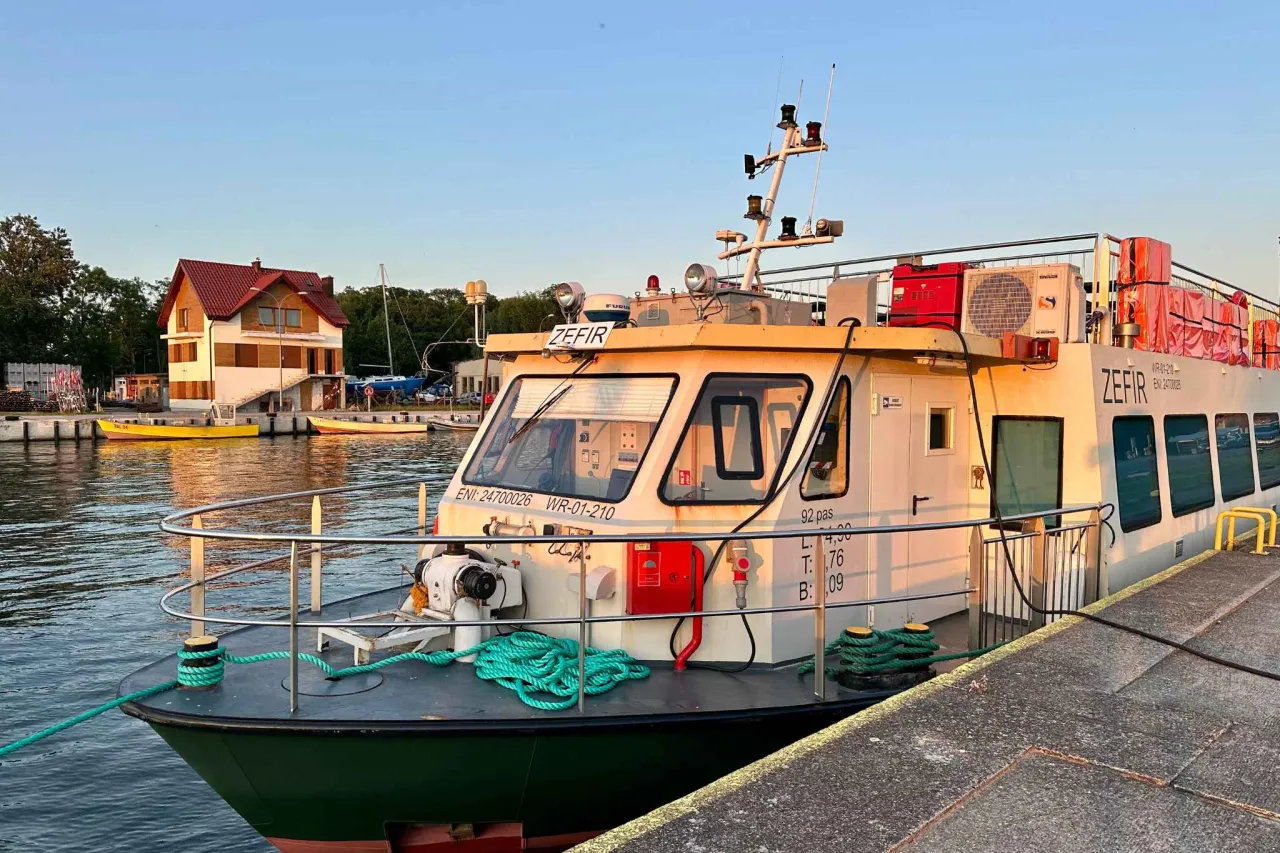 Tramwaj wodny Krynica Morska Gdańsk