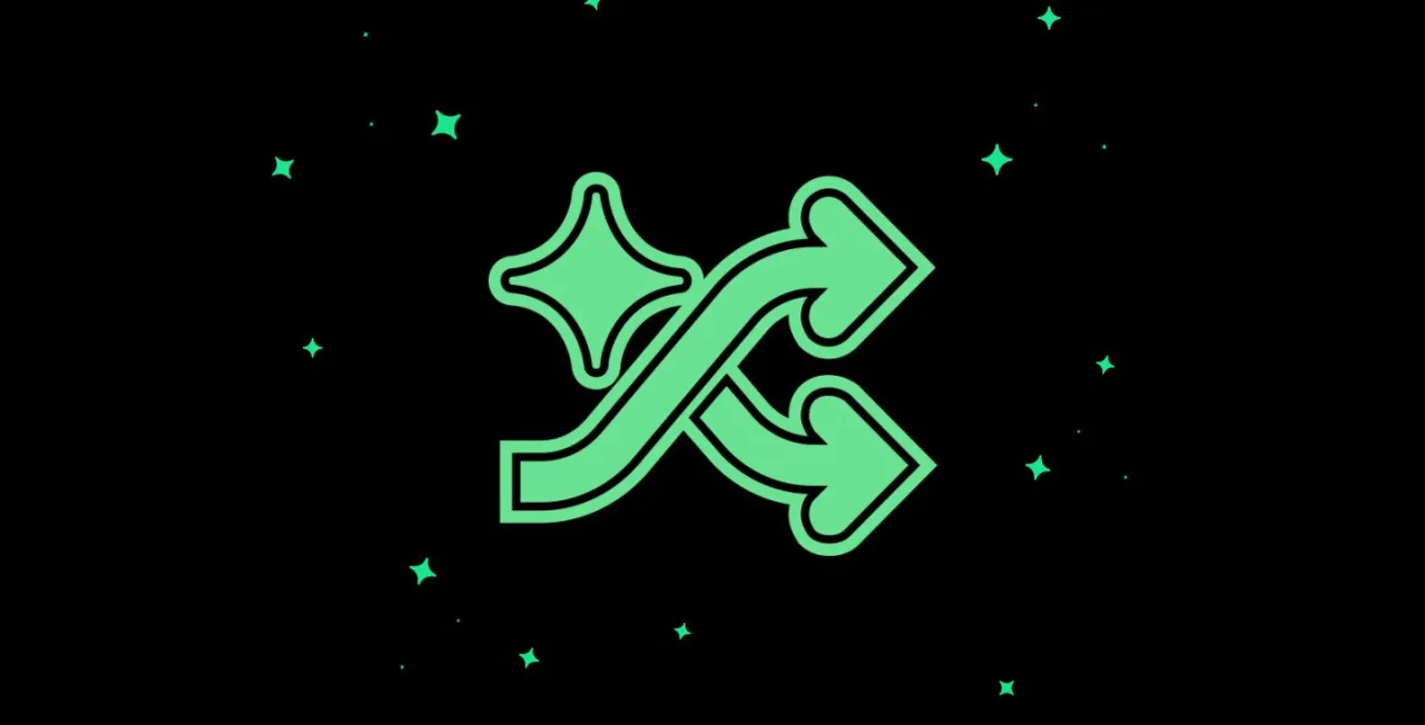 spotify smart shuffle ikona