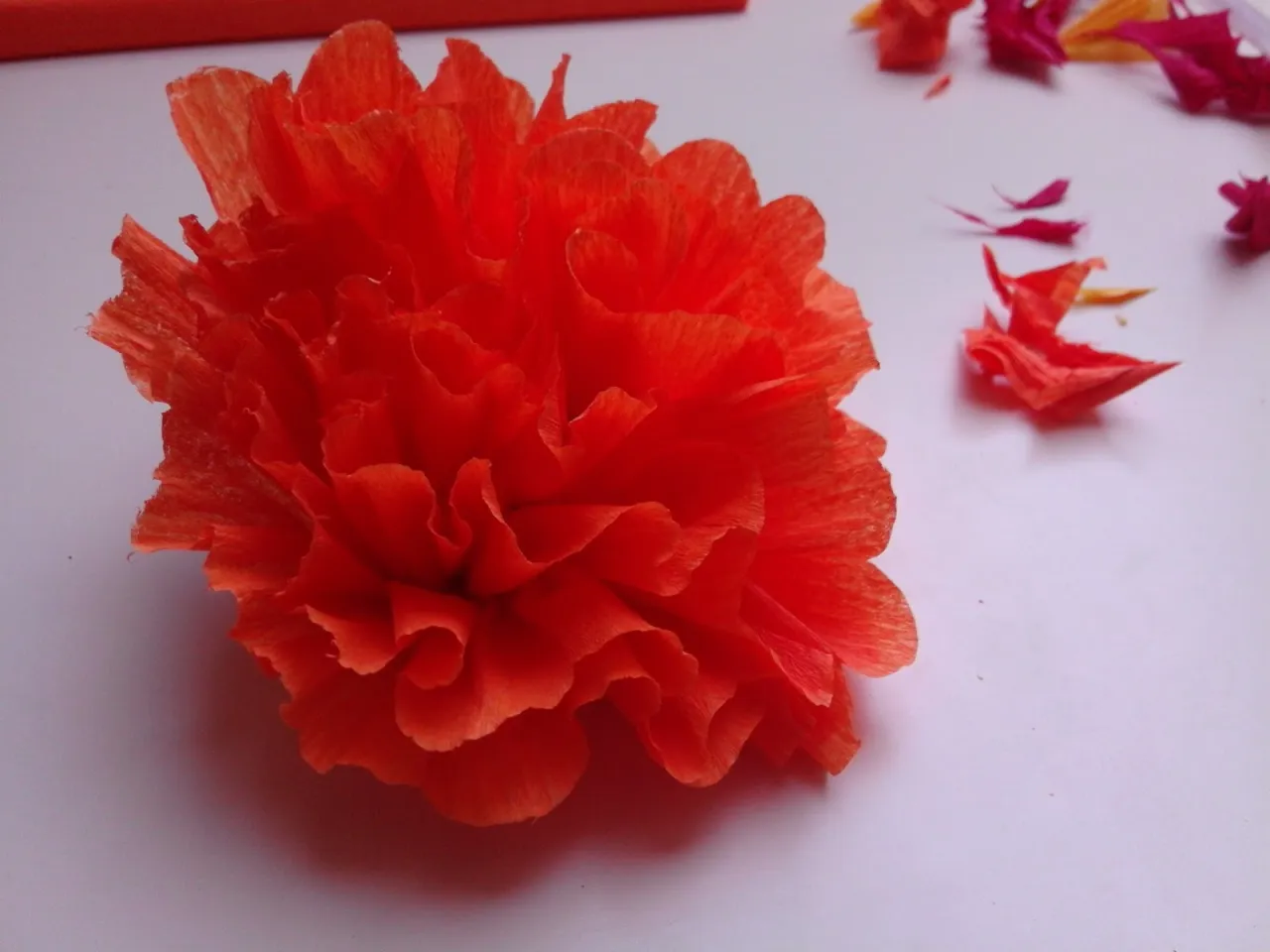 błędy w robieniu kwiat&oacute;w z bibuły