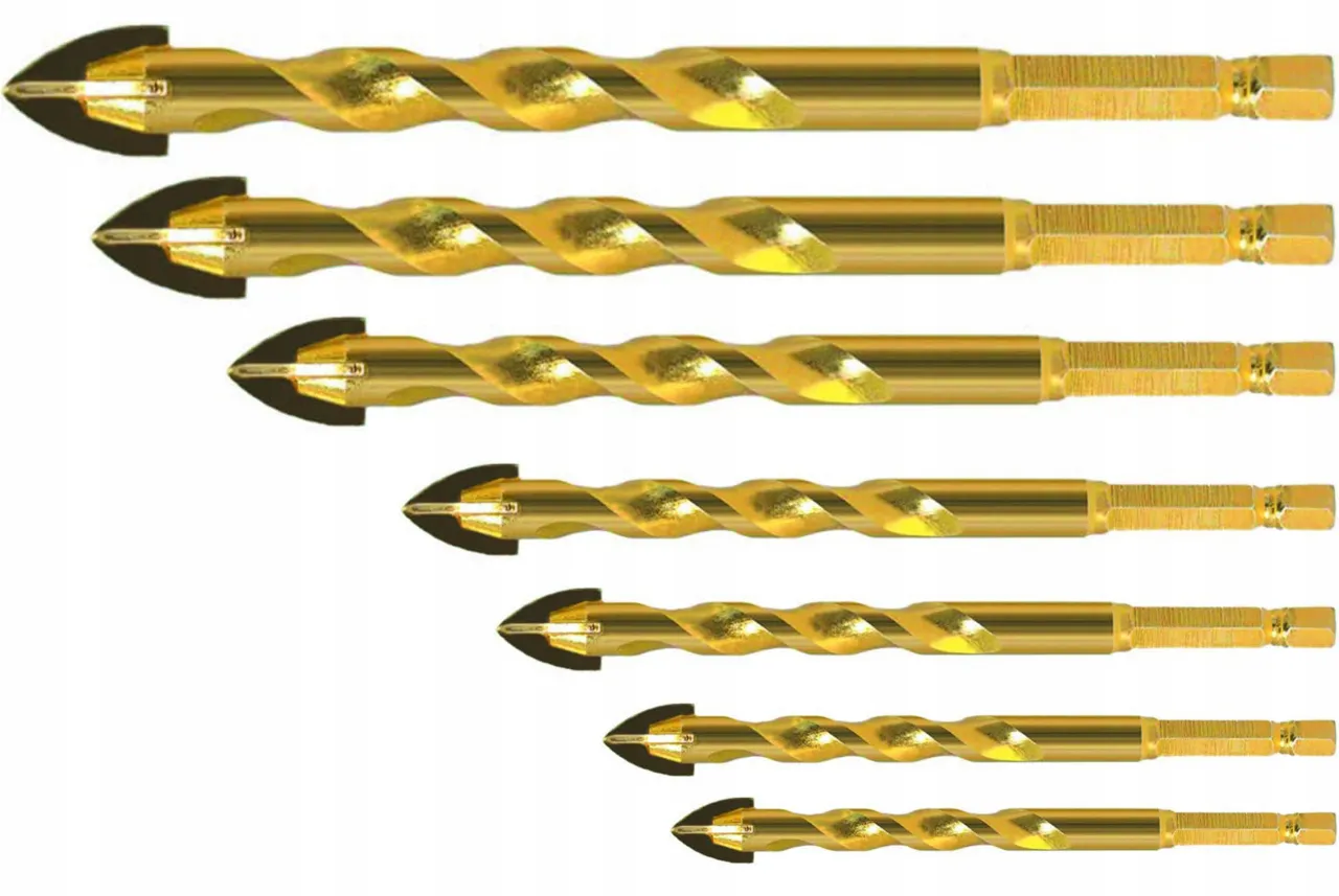 Rodzaje wierteł do płytek diamentowe widiowe pi&oacute;rkowe