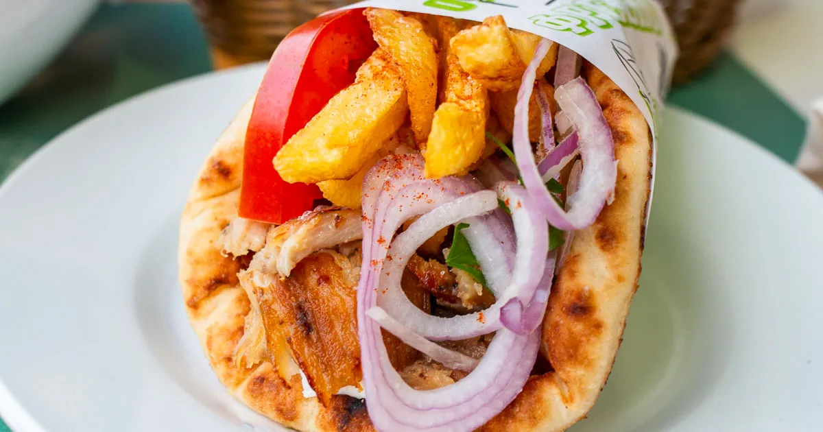 Ateny najlepszy gyros souvlaki