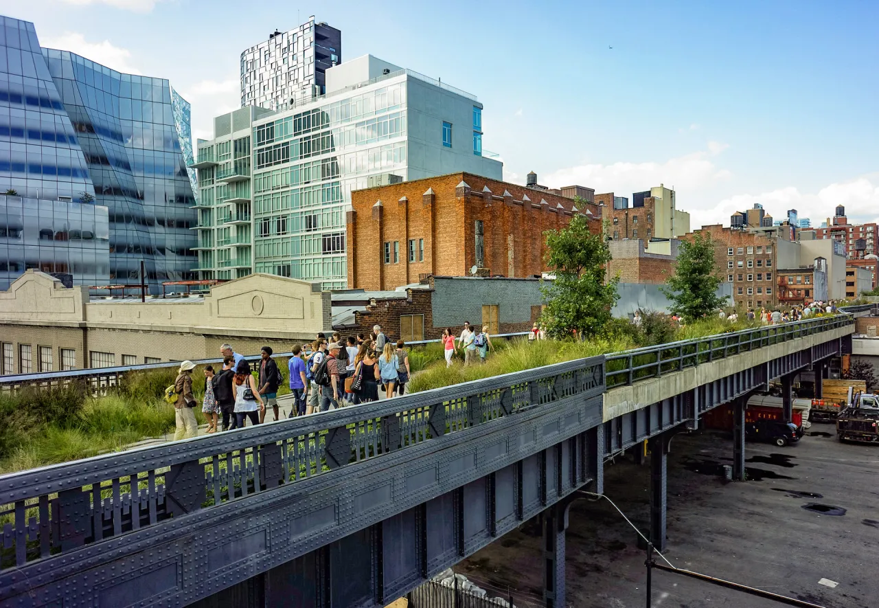 High Line Park Nowy Jork